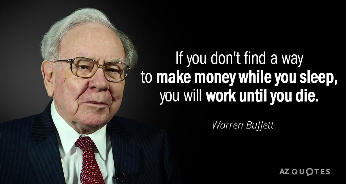 Warren Buffet Money Quote - Hardeep Narula